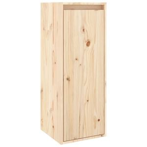 vidaXL N&aacute;stěnn&aacute; skř&iacute;ňka 30 x 30 x 80 cm masivn&iacute; borov&eacute; dřevo