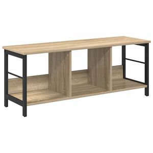 vidaXL Knihovna 3 &uacute;rovn&iacute; 102 x 32 x 40,5 cm Kompozitn&iacute; dřevo