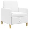 vidaXL Sofa s &uacute;ložn&yacute;m prostorem B&iacute;l&aacute; 72 x 78 x 87 cm Polyester