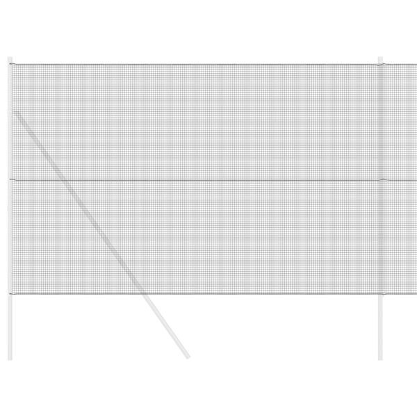 vidaXL Svařovaný drátěný plot Šedá 1.6 x 25 m Ocel