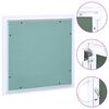 vidaXL Př&iacute;stupov&yacute; panel s hlin&iacute;kov&yacute;m r&aacute;mem a s&aacute;drokartonem 200x200 mm
