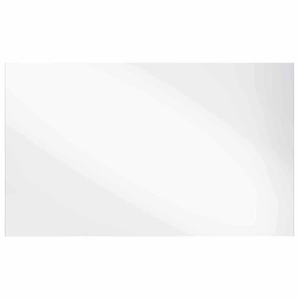 vidaXL N&aacute;stěnn&eacute; zrcadlo Obd&eacute;ln&iacute;kov&yacute; 100 x 60 cm tvrzen&eacute; sklo