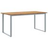 vidaXL Zahradn&iacute; stůl &Scaron;ed&aacute; 160 x 80 x 75 cm Masivn&iacute; ak&aacute;tov&eacute; dřevo