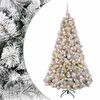 vidaXL Uměl&yacute; v&aacute;nočn&iacute; stromek s v&aacute;nočn&iacute;mi koulemi 180 cm 300 LED
