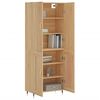 vidaXL Skř&iacute;ň highboard dub sonoma 69,5 x 34 x 180 cm kompozitn&iacute; dřevo