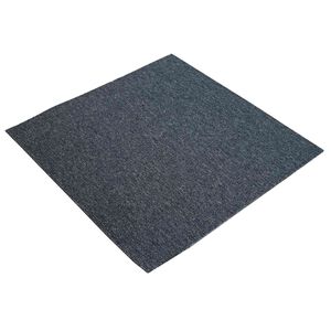 vidaXL Kobercov&aacute; dlaždice Modro &scaron;ed&aacute; 50 x 50 cm 36 ks PP a bitumen