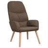 vidaXL Relaxačn&iacute; křeslo taupe textil