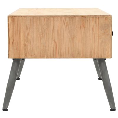 vidaXL Konferenční stolek masivní jedlové dřevo 115 x 55 x 50 cm