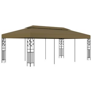 vidaXL Alt&aacute;n 6 x 3 m taupe 180 g/m&sup2;