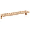 vidaXL Z&aacute;věsn&yacute; reg&aacute;l na zeď N&aacute;stěnn&yacute; Př&iacute;rodn&iacute; 62 x 10 x 12,5 cm
