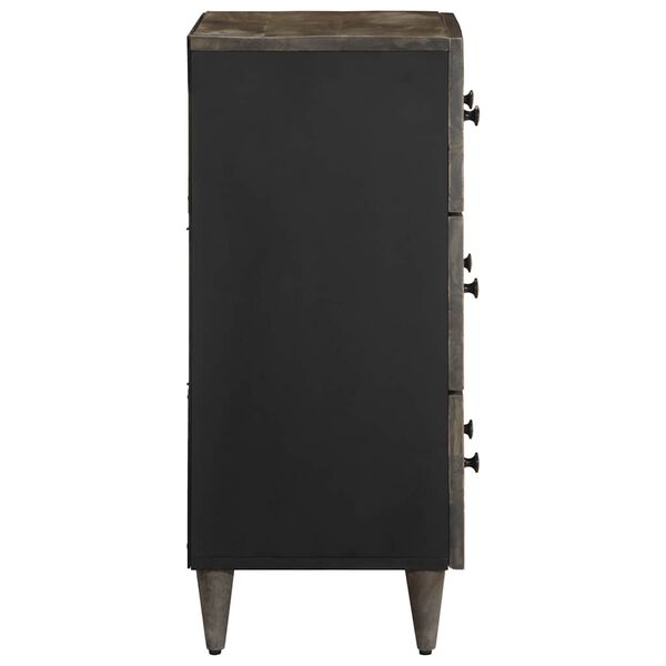 vidaXL Př&iacute;born&iacute;k světle &scaron;ed&aacute; 60x33,5x75 cm masivn&iacute; mangovn&iacute;kov&eacute; dřevo