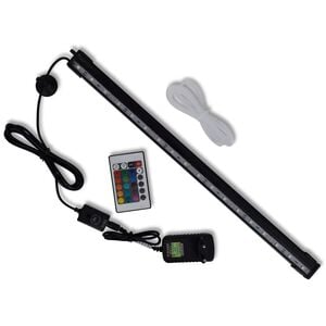 LED akvarijn&iacute; lampa s bublinkami RGB 48 cm