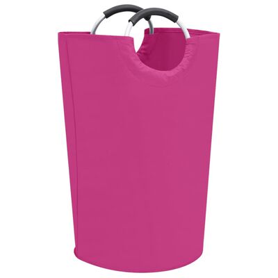 vidaXL Koš na třídění prádla 2 ks růžový