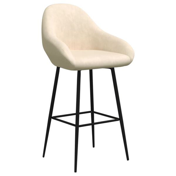 vidaXL Barov&aacute; židle kr&eacute;mov&aacute; samet