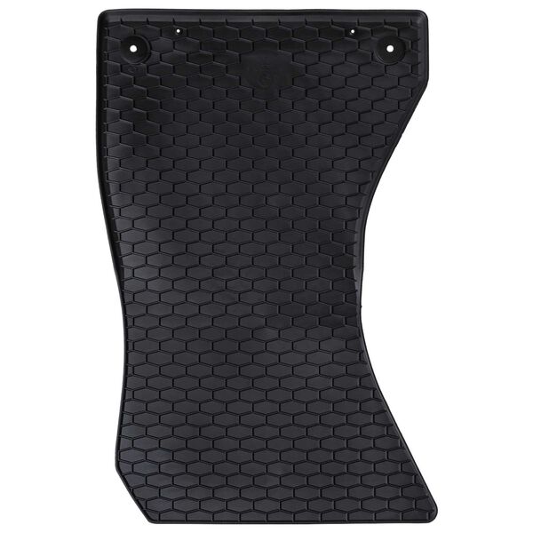 vidaXL Autokoberec 4 pcs Čern&aacute; vhodn&eacute; pro Audi A4 B9 2015-2024 Guma