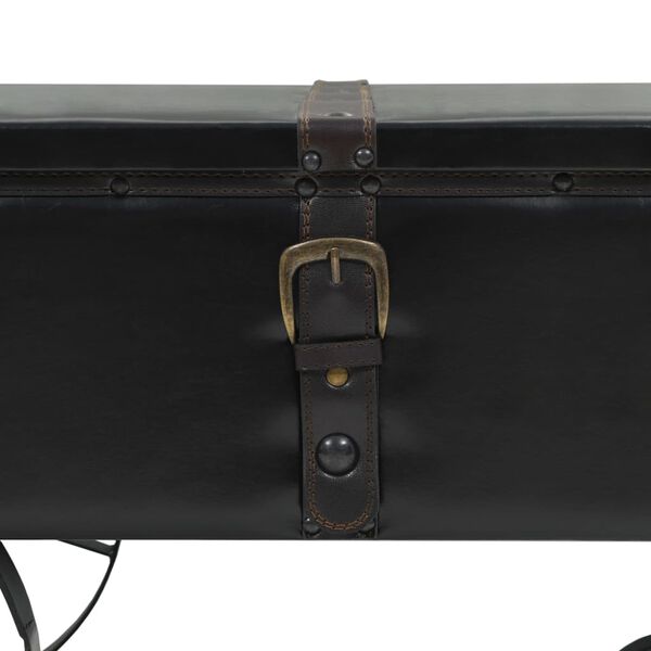 vidaXL Konferenční stolek MDF a jedlové dřevo 110 x 55 x 43 cm