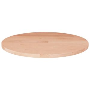 vidaXL Kulat&aacute; stoln&iacute; deska &Oslash;30x1,5 cm masivn&iacute; dub bez povrchov&eacute; &uacute;pravy