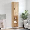 vidaXL Skř&iacute;ň highboard dub sonoma 34,5 x 34 x 180 cm kompozitn&iacute; dřevo