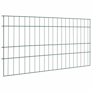 vidaXL Sada plotu na rybn&iacute;k 5 pcs Zelen&aacute; 100 x 50 cm Ocel