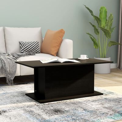 vidaXL Konferenční stolek černý 102 x 55,5 x 40 cm dřevotříska