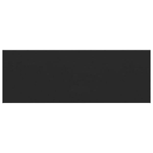 vidaXL Parapet okna Čern&aacute; s dřevěnou texturou 120 x 50 x 4,5 cm PVC