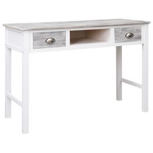 vidaXL Psac&iacute; stůl &scaron;ed&yacute; 110 x 45 x 76 cm dřevo