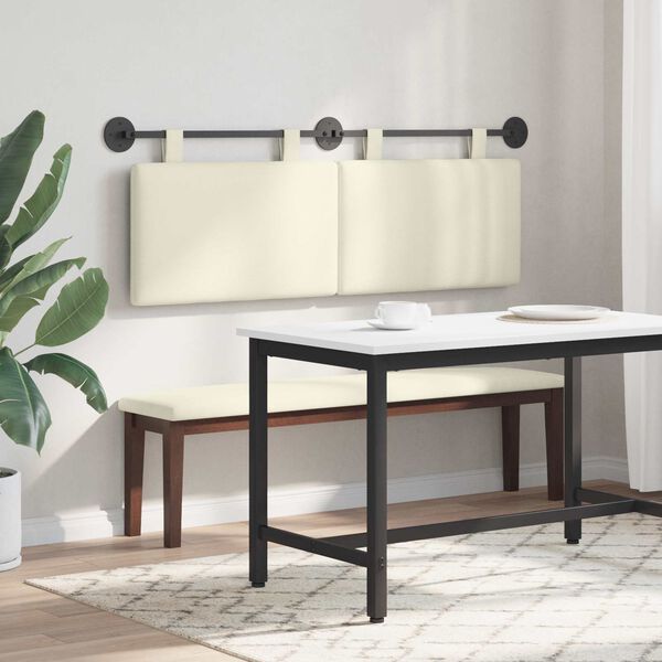 vidaXL Z&aacute;věsn&aacute; čeln&iacute; deska Kr&eacute;mov&aacute; 150 x 55 x 5 cm Žebrovan&aacute; l&aacute;tka