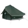 vidaXL Tipi stan Arm&aacute;dně zelen&aacute; 700 x 700 x 395 cm Polyester a ocel
