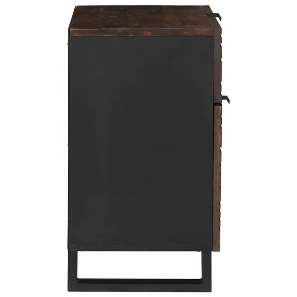 vidaXL Nočn&iacute; skř&iacute;ňka se z&aacute;suvkou Vla&scaron;sk&yacute; ořech 50 x 33 x 60 cm