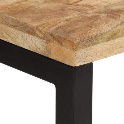vidaXL Konzolový stolek 110x35x76 cm masivní hrubé mangovníkové dřevo