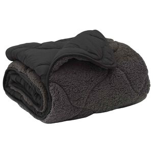 vidaXL Zimn&iacute; přikr&yacute;vka &Scaron;něrov&aacute;n Antracit 135 x 200 cm