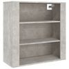 vidaXL N&aacute;stěnn&aacute; skř&iacute;ňka betonově &scaron;ed&aacute; 80 x 33 x 80 cm kompozitn&iacute; dřevo