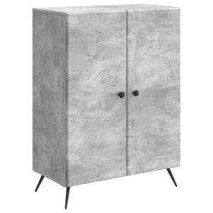 vidaXL Serv&iacute;rovac&iacute; skř&iacute;ň Betonově &scaron;ed&aacute; 66 x 34,5 x 90 cm