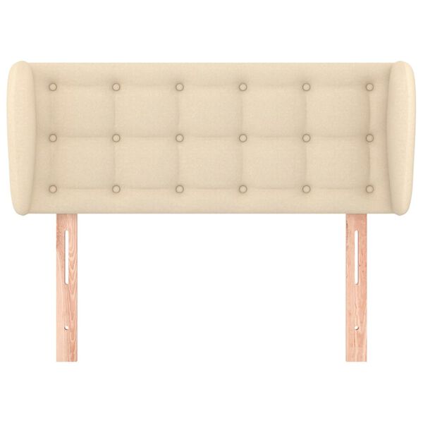 vidaXL Čelo postele typu u&scaron;&aacute;k kr&eacute;mov&eacute; 103x23x78/88 cm textil