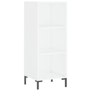 vidaXL Př&iacute;born&iacute;k b&iacute;l&yacute; 34,5 x 32,5 x 90 cm kompozitn&iacute; dřevo