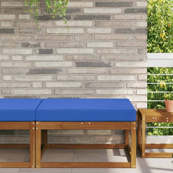 vidaXL Venkovn&iacute; pol&scaron;t&aacute;ř na pohovku Tyrkysov&aacute; 80 x 80 x 8 cm Polyester