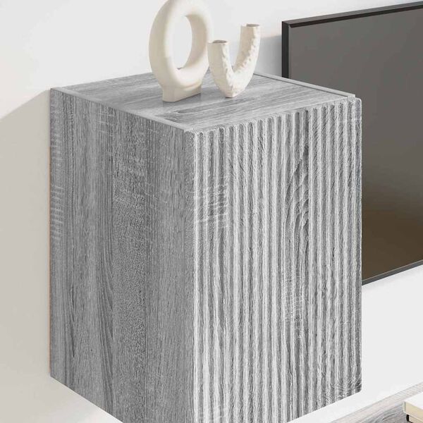 vidaXL TV wall cabinet &Scaron;ed&aacute; Sonoma 30 x 31 x 40 cm kompozitn&iacute; dřevo