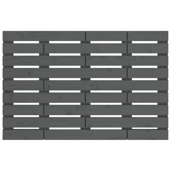 vidaXL N&aacute;stěnn&eacute; čelo postele &scaron;ed&eacute; 96 x 3 x 63 cm masivn&iacute; borov&eacute; dřevo