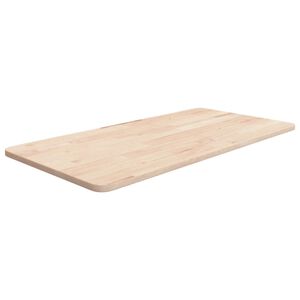 vidaXL Koupelnov&aacute; deska 80 x 40 x 1,5 cm neo&scaron;etřen&eacute; masivn&iacute; dřevo