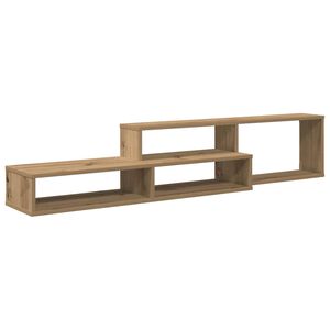 vidaXL N&aacute;stěnn&yacute;TVstojan 150x25x28,5cm kompozitn&iacute; dřevo