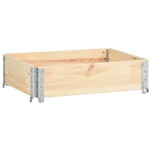 vidaXL Vyv&yacute;&scaron;en&yacute; z&aacute;hon 60 x 80 cm masivn&iacute; borov&eacute; dřevo