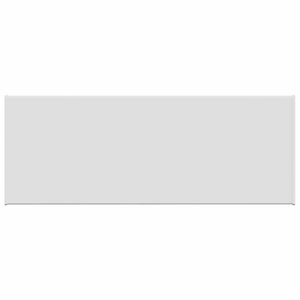 vidaXL Parapet okna B&iacute;l&aacute; 60 x 35 x 4,5 cm PVC
