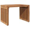 vidaXL Zahradn&iacute; stolek Hněd&aacute; 50 x 32,5 x 35 cm Pevn&eacute; teakov&eacute; dřevo