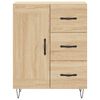 vidaXL Skříň highboard dub sonoma 69,5 x 34 x 180 cm kompozitní dřevo