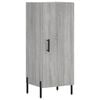 vidaXL Skř&iacute;ň highboard &scaron;ed&aacute; sonoma 34,5 x 34 x 180 cm kompozitn&iacute; dřevo