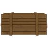 vidaXL &Uacute;ložn&yacute; box medově hněd&yacute; 91 x 40,5 x 42 cm masivn&iacute; borov&eacute; dřevo