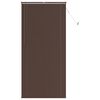 vidaXL Venet &scaron;koln&iacute; žaluzie Tmavě hněd&aacute; s vzorem 213 x 90 cm 25 mm PVC