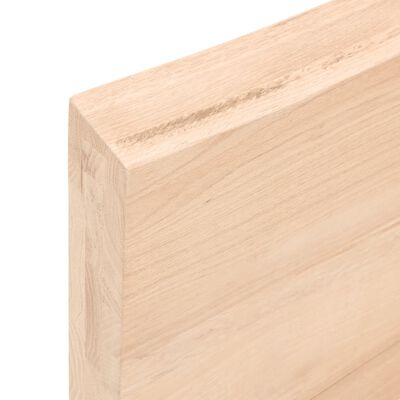 vidaXL Stolní deska 40x40x(2-6) cm neošetřený masivní dřevo živá hrana