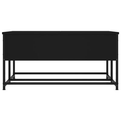 vidaXL Konferenční stolek černý 80 x 80 x 40 cm kompozitní dřevo