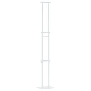 vidaXL St&aacute;nky pro veletrhy B&iacute;l&aacute; 30 x 24 x 214 cm Ocel